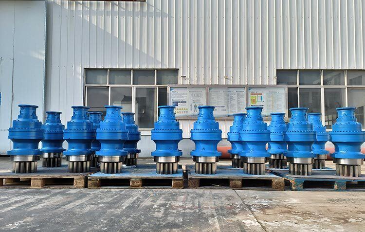 Riduttore epicicloidale per rotazione serie HPS